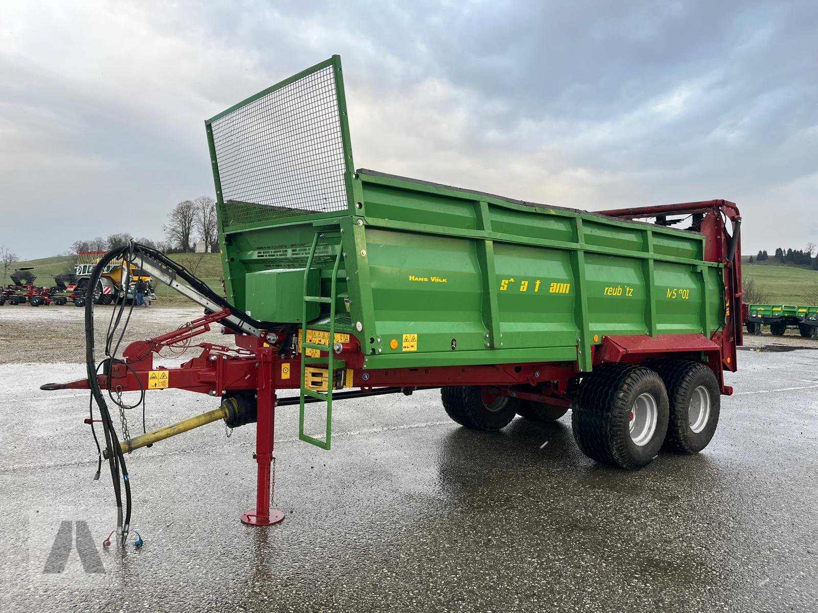 Dungstreuer типа Strautmann MS 801, Gebrauchtmaschine в Antdorf (Фотография 8)