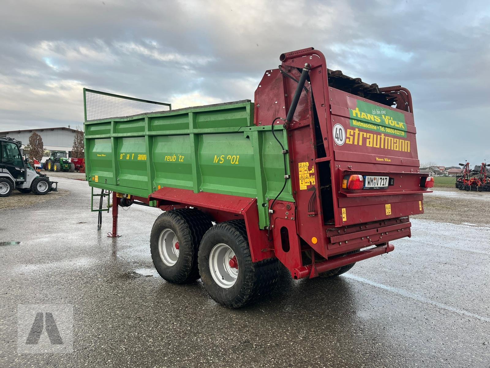 Dungstreuer типа Strautmann MS 801, Gebrauchtmaschine в Antdorf (Фотография 10)