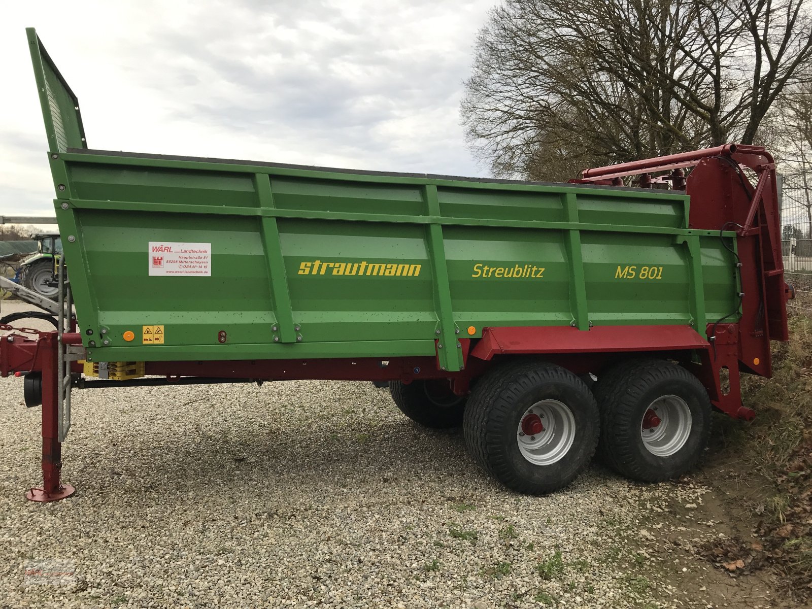 Dungstreuer типа Strautmann MS 801, Gebrauchtmaschine в Mitterscheyern (Фотография 4)