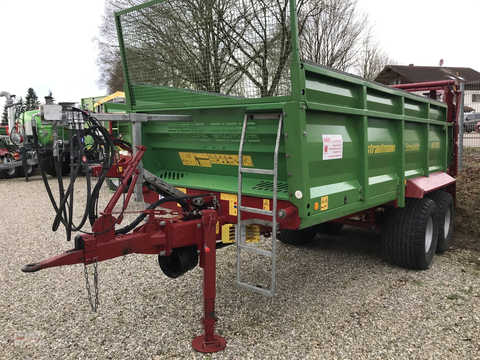Dungstreuer типа Strautmann MS 801, Gebrauchtmaschine в Mitterscheyern (Фотография 5)