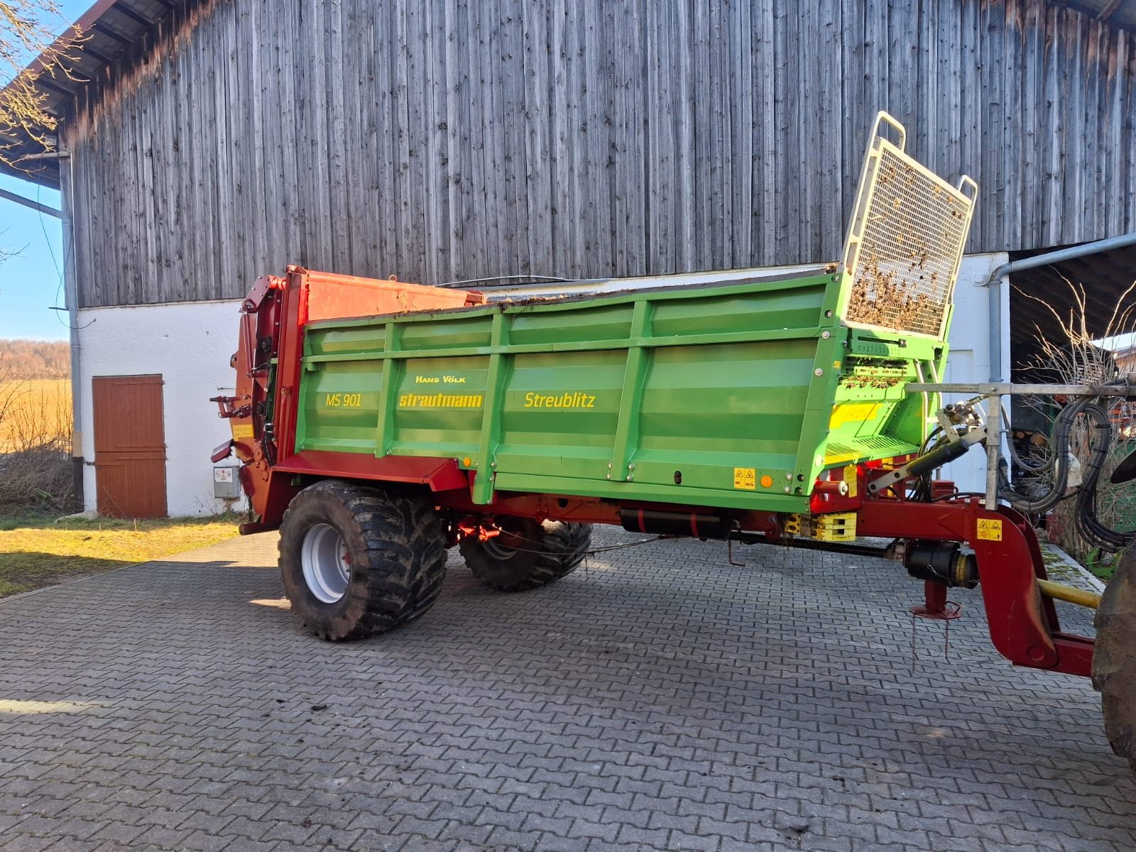 Dungstreuer типа Strautmann MS 901, Gebrauchtmaschine в Antdorf (Фотография 1)