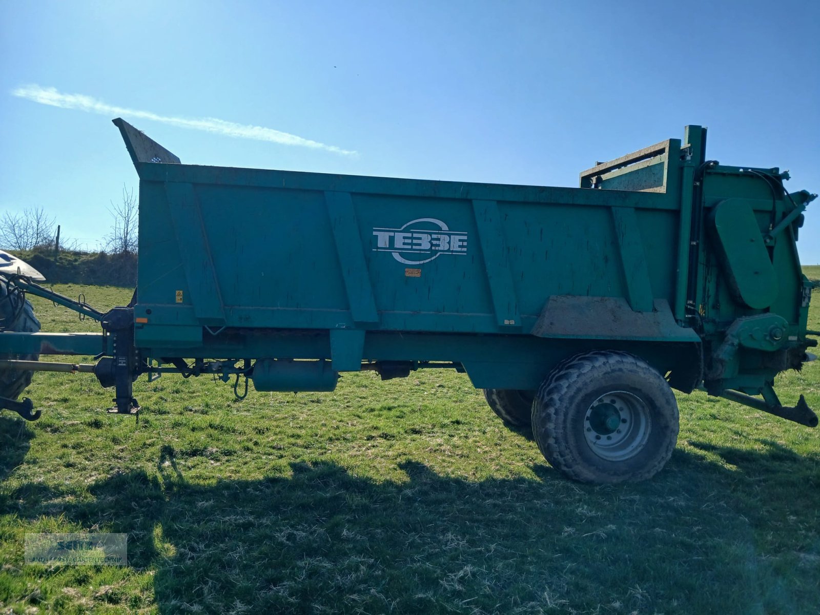 Dungstreuer от тип Tebbe DS 100, Gebrauchtmaschine в Lindenfels-Glattbach (Снимка 3)