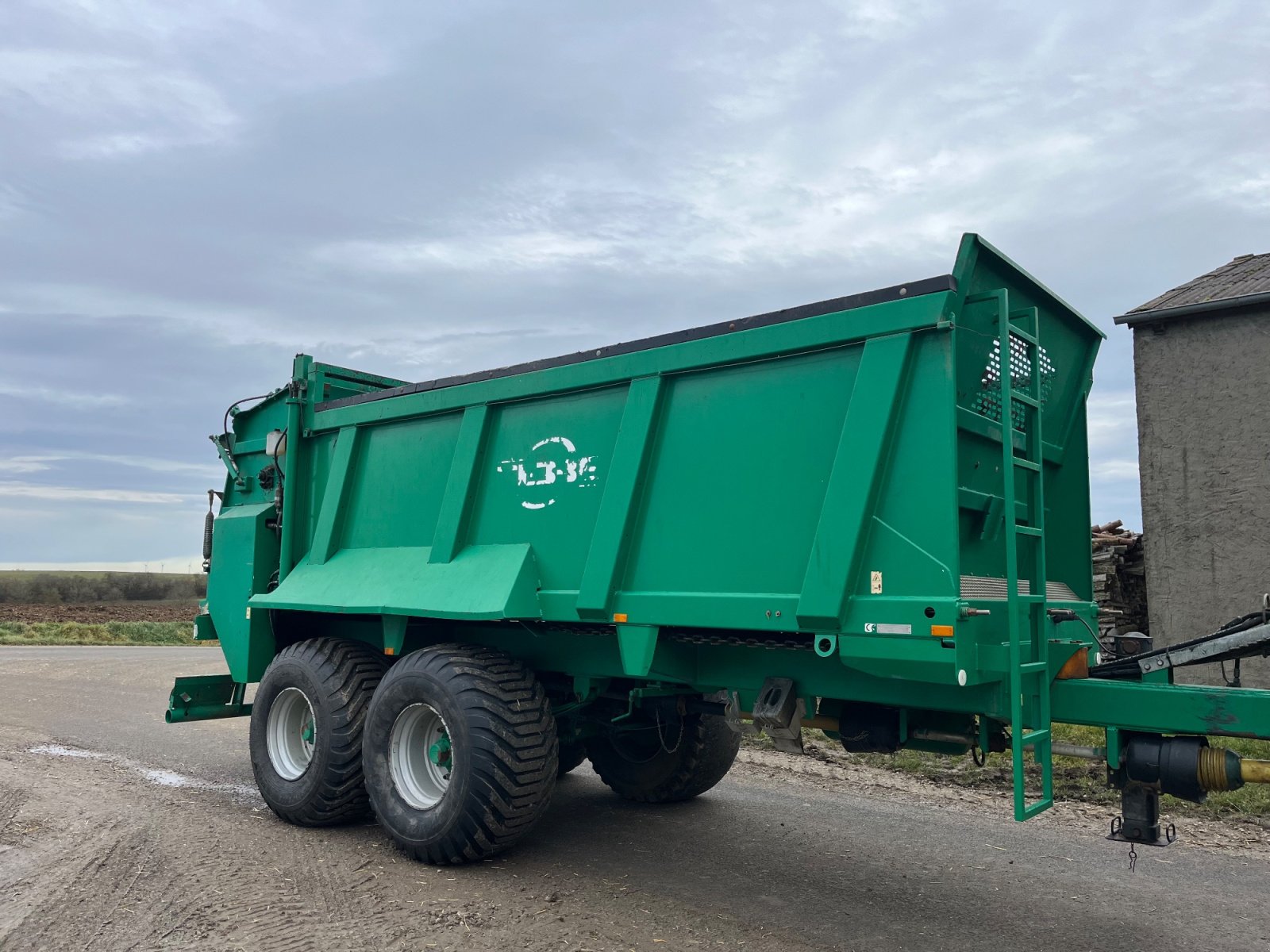 Dungstreuer типа Tebbe DS 160, Gebrauchtmaschine в Hopferstadt (Фотография 2)