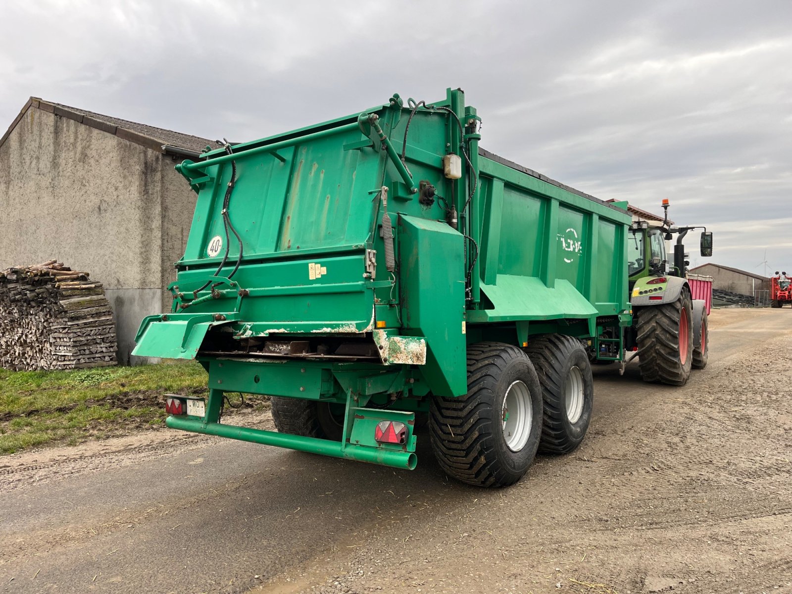 Dungstreuer типа Tebbe DS 160, Gebrauchtmaschine в Hopferstadt (Фотография 3)