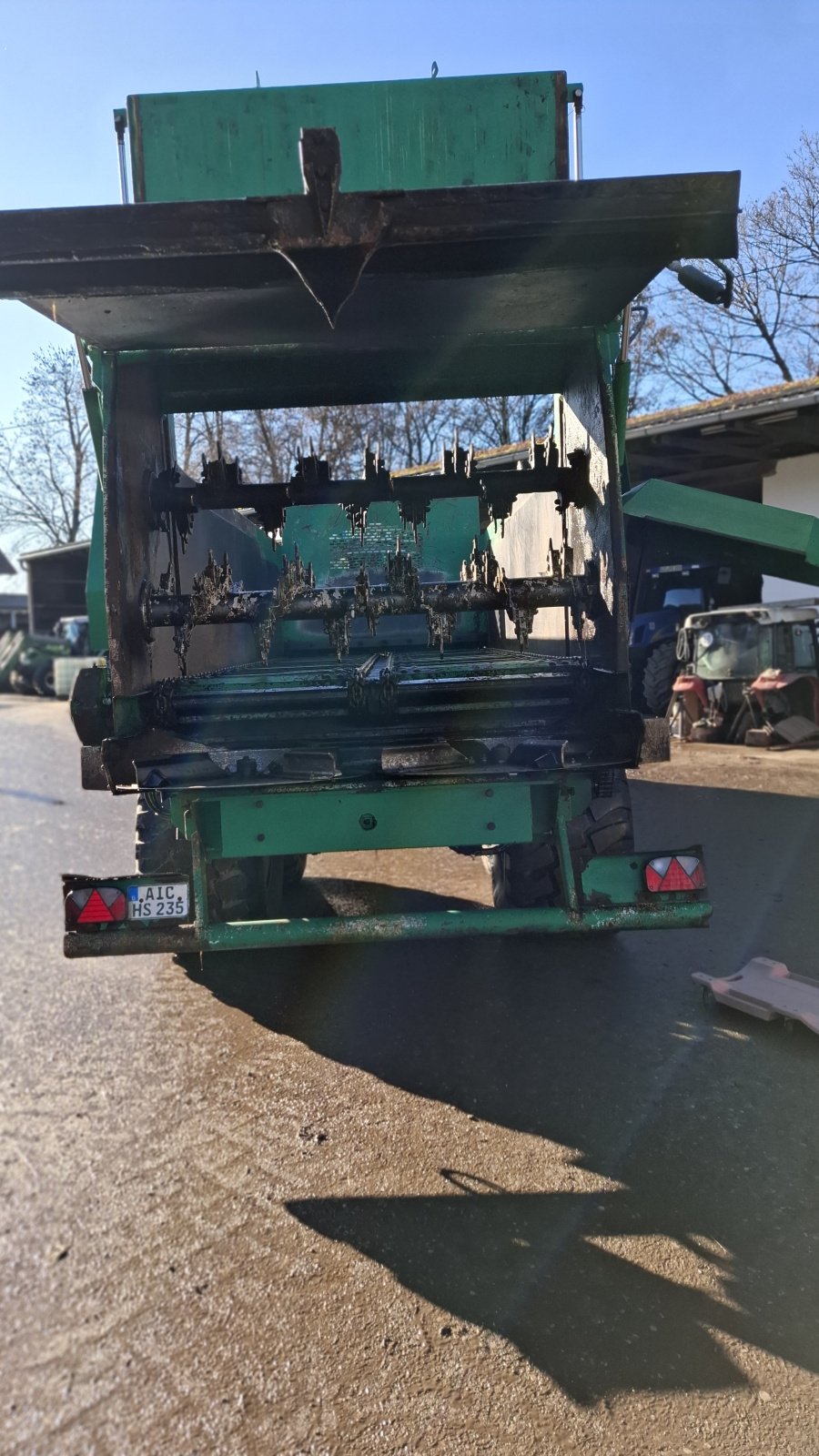 Dungstreuer Türe ait Tebbe DS 160, Gebrauchtmaschine içinde Inchenhofen (resim 1)