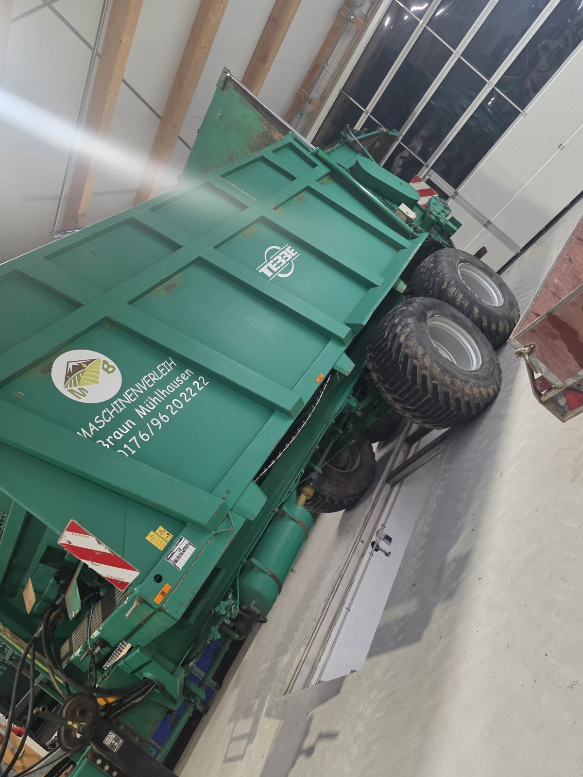 Dungstreuer tipa Tebbe HS 180, Gebrauchtmaschine u Mühlhausen (Slika 1)