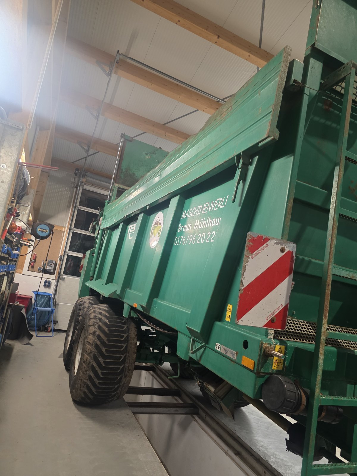 Dungstreuer tipa Tebbe HS 180, Gebrauchtmaschine u Mühlhausen (Slika 3)