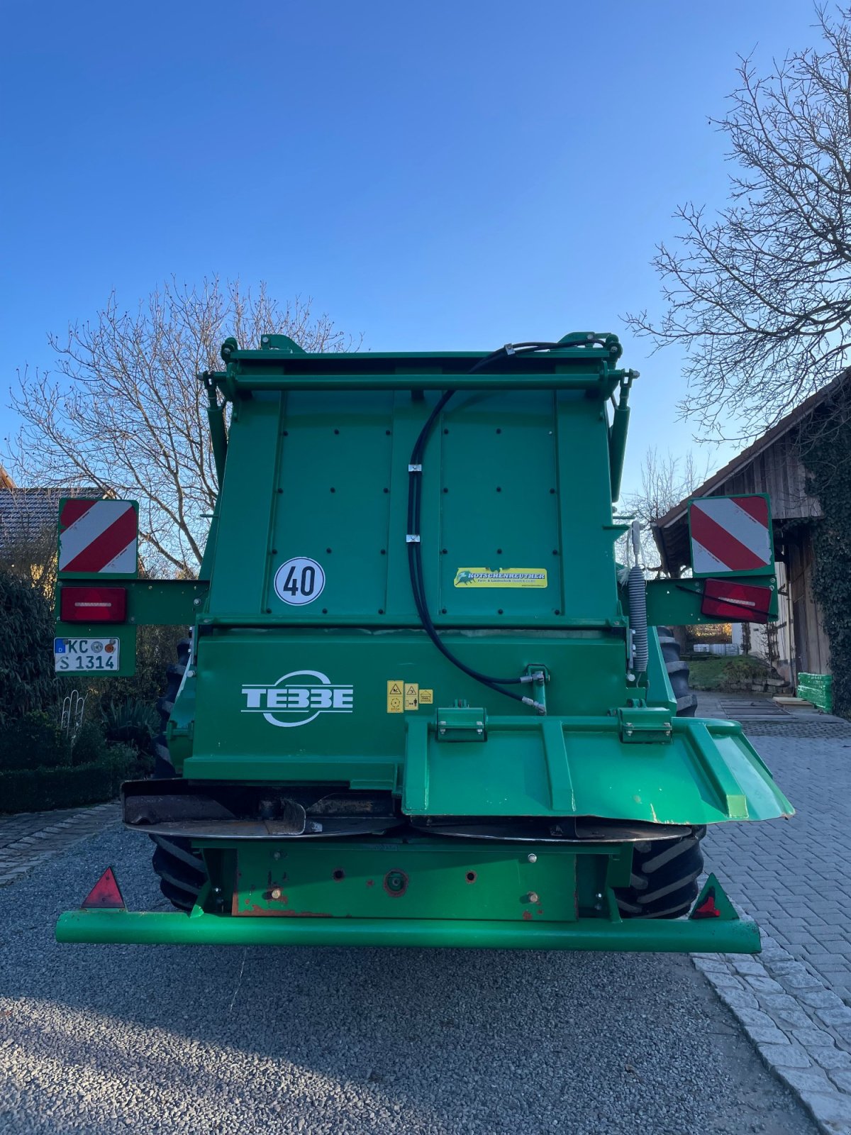 Dungstreuer типа Tebbe MS 140, Gebrauchtmaschine в Küps (Фотография 4)