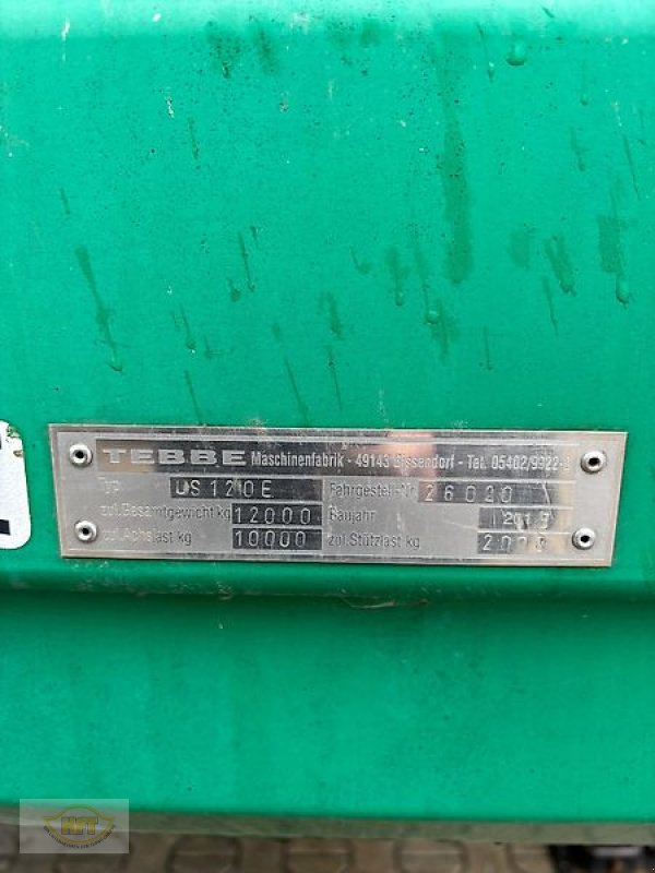 Dungstreuer типа Tebbe Tebbe Streuer LS 120 E, Gebrauchtmaschine в Mühlhausen-Görmar (Фотография 12)