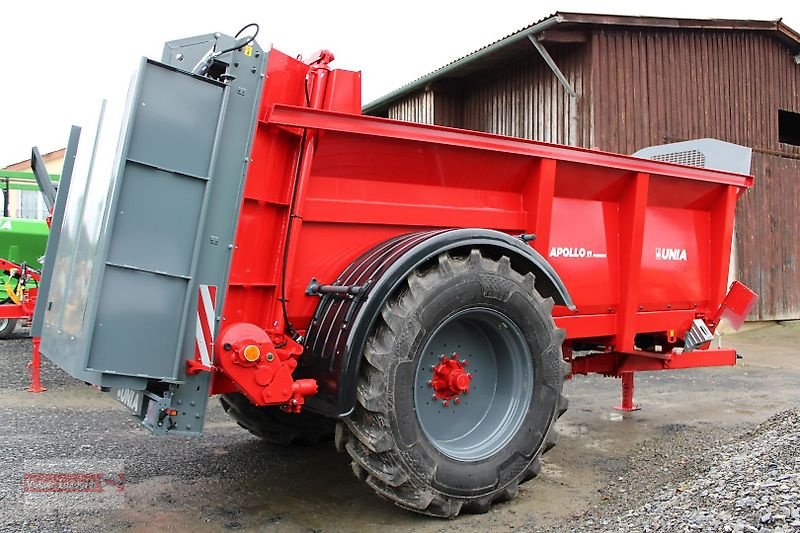 Dungstreuer van het type Unia Apollo 11 Premium Tieflader-Miststreuer 14 cbm, Neumaschine in Ostheim/Rhön (Foto 4)