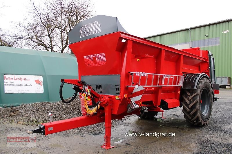 Dungstreuer van het type Unia Apollo 11 Premium Tieflader-Miststreuer 14 cbm, Neumaschine in Ostheim/Rhön (Foto 1)