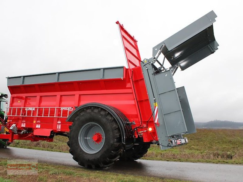 Dungstreuer del tipo Unia Apollo 16 Premium Tieflader Miststreuer 20 cbm, Neumaschine In Ostheim/Rhön