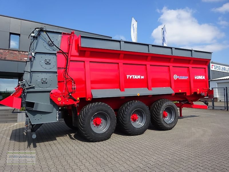 Dungstreuer des Typs Unia Stalldungstreuer, Miststreuer, Tytan 36, 27 to, NEU, Neumaschine in Itterbeck (Bild 4)