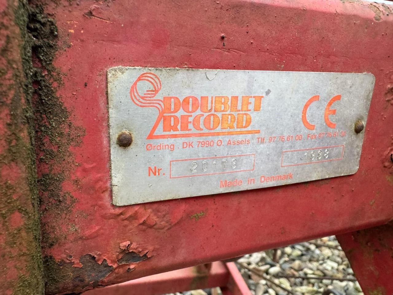 Egge a típus Doublet Record 6M, Gebrauchtmaschine ekkor: Bramming (Kép 3)