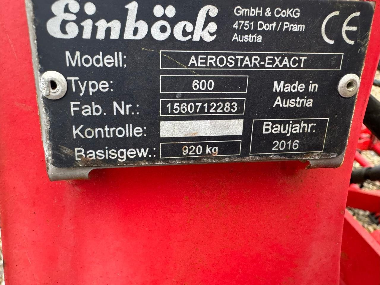 Egge van het type Einböck 6 M strigle, Gebrauchtmaschine in Bramming (Foto 4)