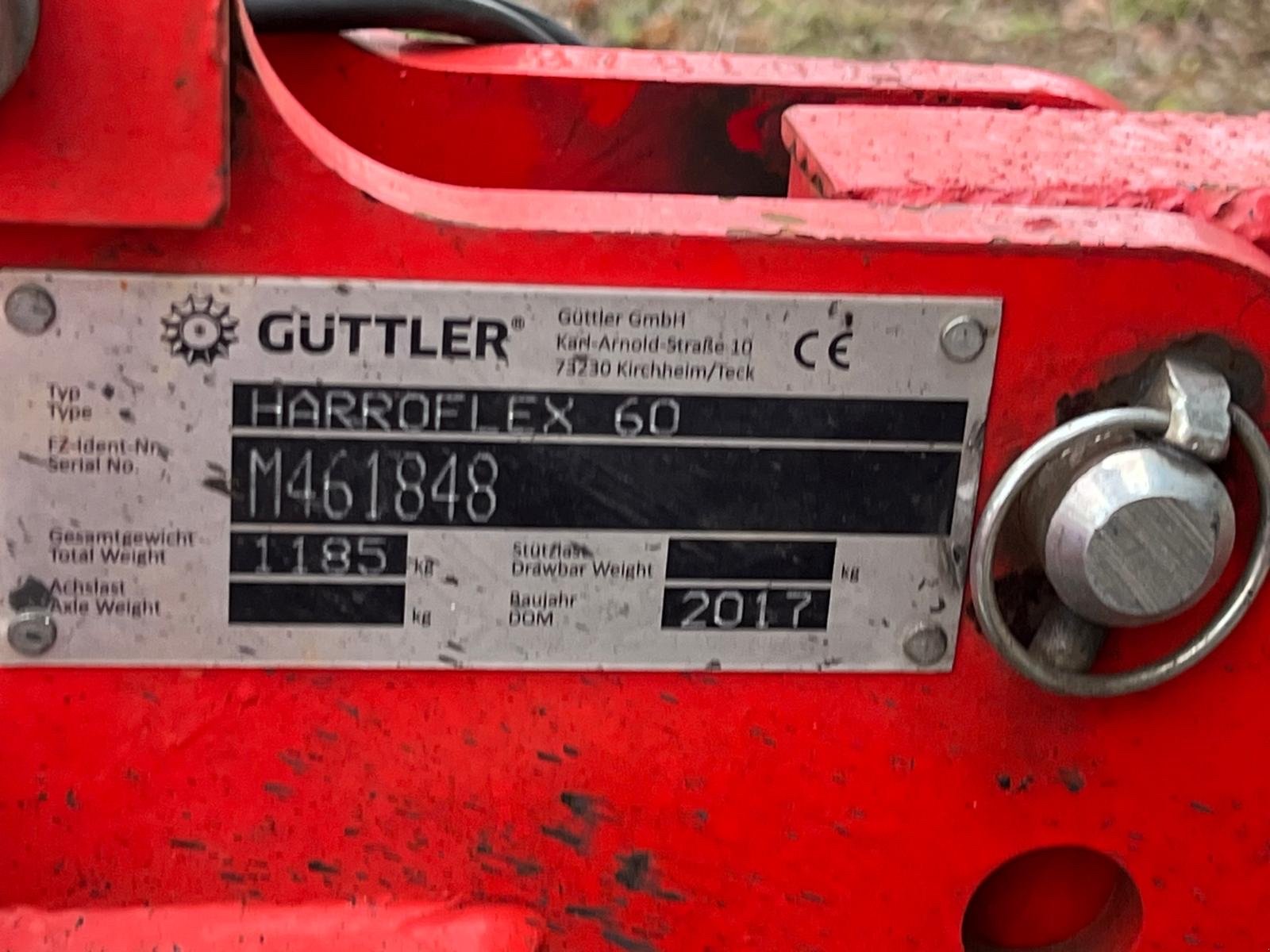 Egge des Typs Güttler Harroflex 60, Gebrauchtmaschine in Richtenberg (Bild 11)