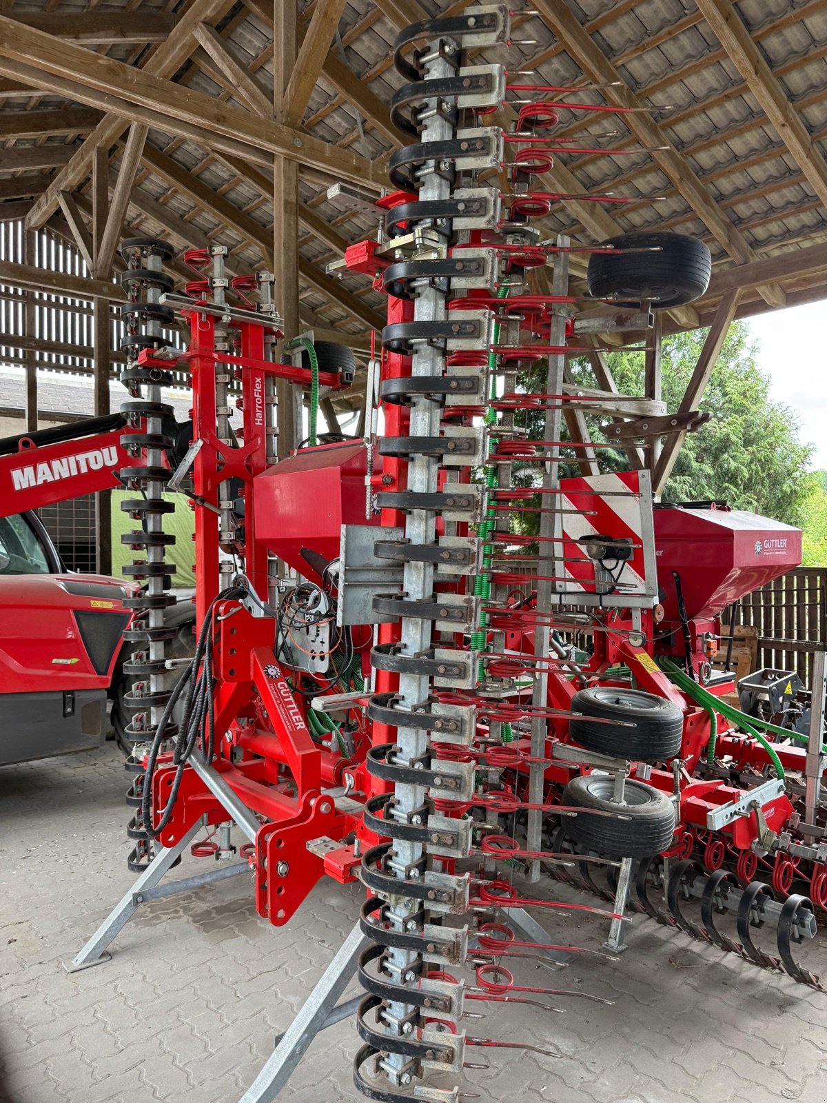 Egge des Typs Güttler Harroflex 6m, Gebrauchtmaschine in Bad Oldesloe (Bild 1)