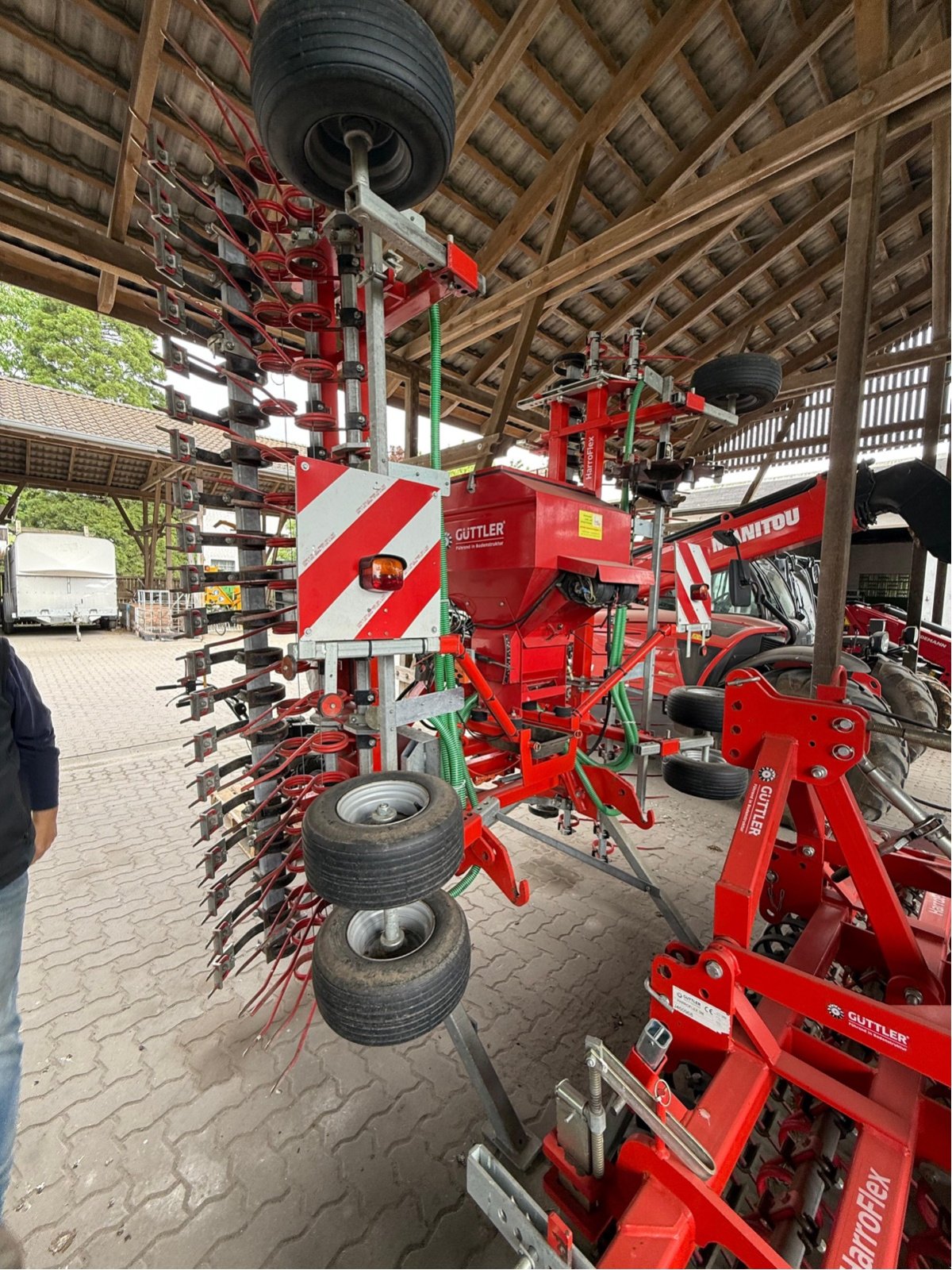 Egge des Typs Güttler Harroflex 6m, Gebrauchtmaschine in Bad Oldesloe (Bild 2)