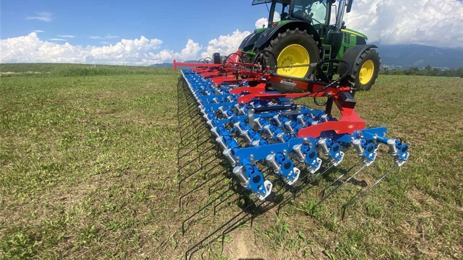 Egge от тип Hatzenbichler Air-Flow ukrudtsstrigle Tilskudsberettiget fås fra 1,5 - 15 meter, Gebrauchtmaschine в Sabro (Снимка 1)