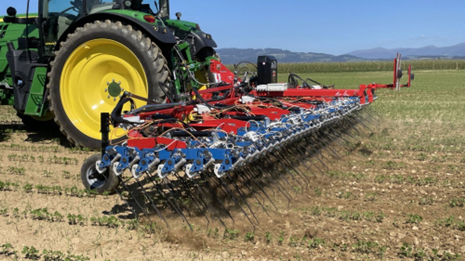 Egge du type Hatzenbichler Locator ukrudtsstrigle 6 Meter, Gebrauchtmaschine en Sabro (Photo 1)