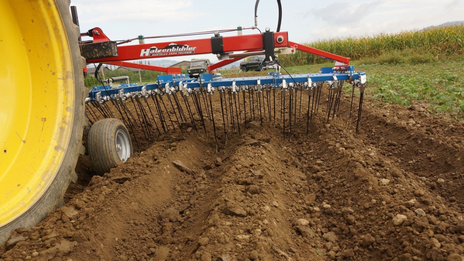 Egge du type Hatzenbichler Locator ukrudtsstrigle 6 Meter, Gebrauchtmaschine en Sabro (Photo 7)