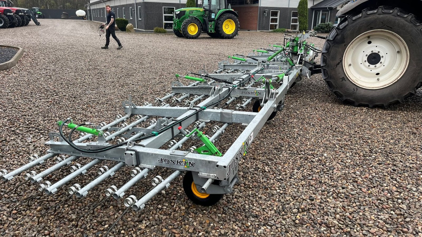 Egge typu Joskin SCARIFLEX 1200 R6S6 12m bredstrigle med 6rækker tænder. Noget at det ypperste man kan få., Gebrauchtmaschine v Lintrup (Obrázek 16)