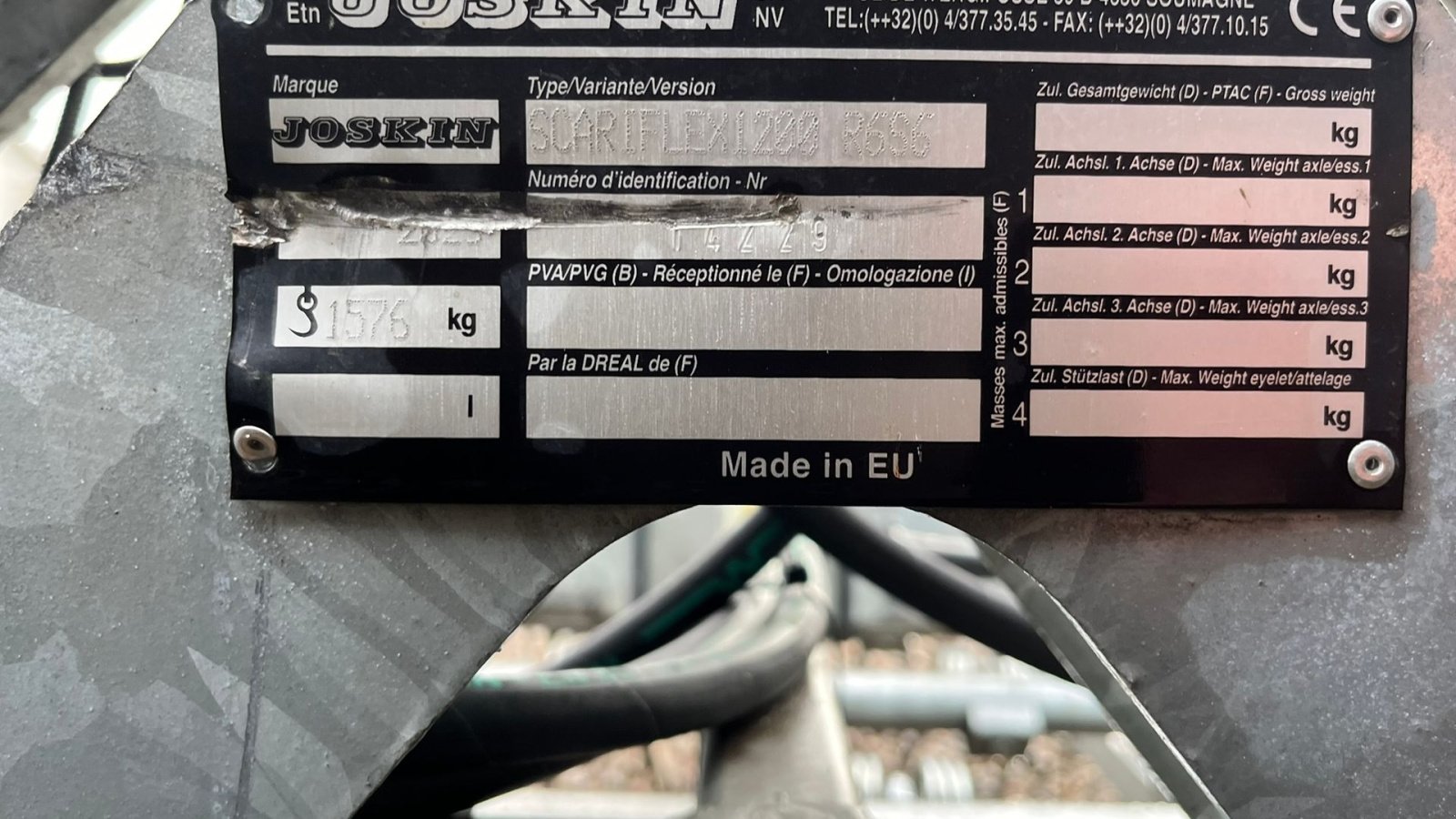 Egge typu Joskin SCARIFLEX 1200 R6S6 12m bredstrigle med 6rækker tænder. Noget at det ypperste man kan få., Gebrauchtmaschine v Lintrup (Obrázek 5)