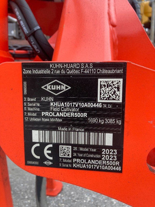 Egge za tip Kuhn Prolander 500R, Ausstellungsmaschine u Landquart (Slika 6)