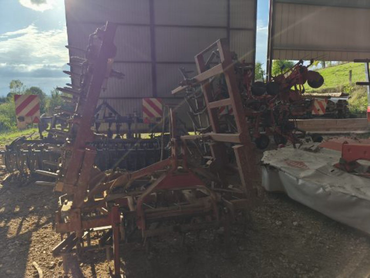 Egge des Typs Quivogne HV 500 GD, Gebrauchtmaschine in Lalœuf (Bild 8)