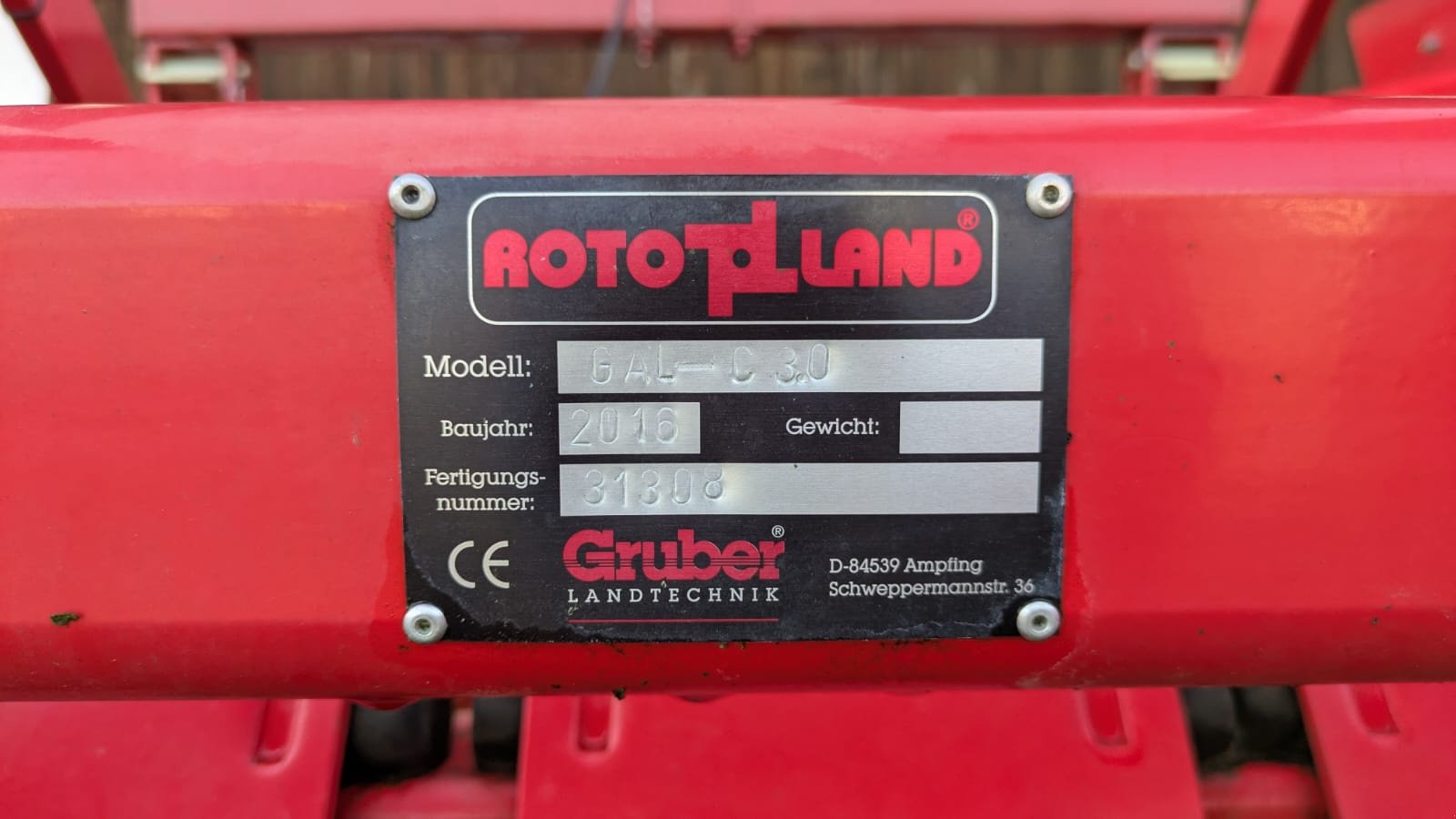 Egge van het type Rotoland GAL-C 3.0, Gebrauchtmaschine in Altheim (Foto 2)