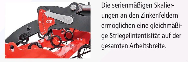 Egge a típus Saphir Grünlandstriegel GS 603 mit Sägerät DrillStar 300E, Ausstellungsmaschine ekkor: Balterswil (Kép 7)