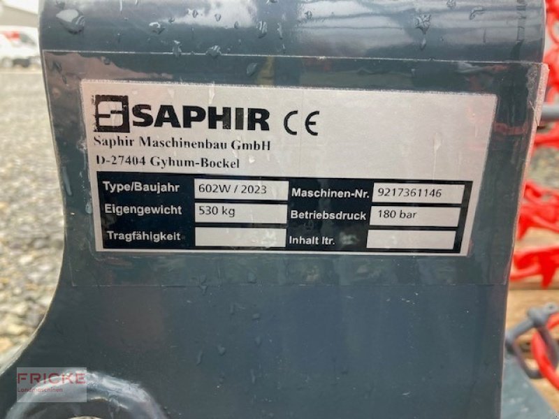 Egge des Typs Saphir Perfekt 602W, Neumaschine in Bockel - Gyhum (Bild 3)