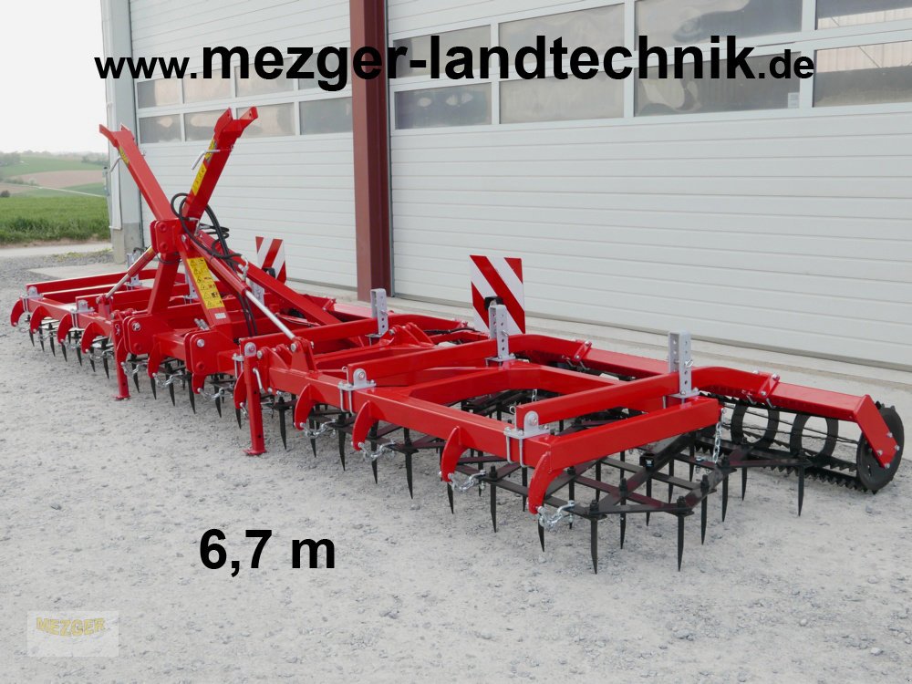 Egge del tipo Sonstige AX Ackeregge mit Walze, Spitzzahnegge 6,7 m, Neumaschine In Ditzingen (Immagine 1)