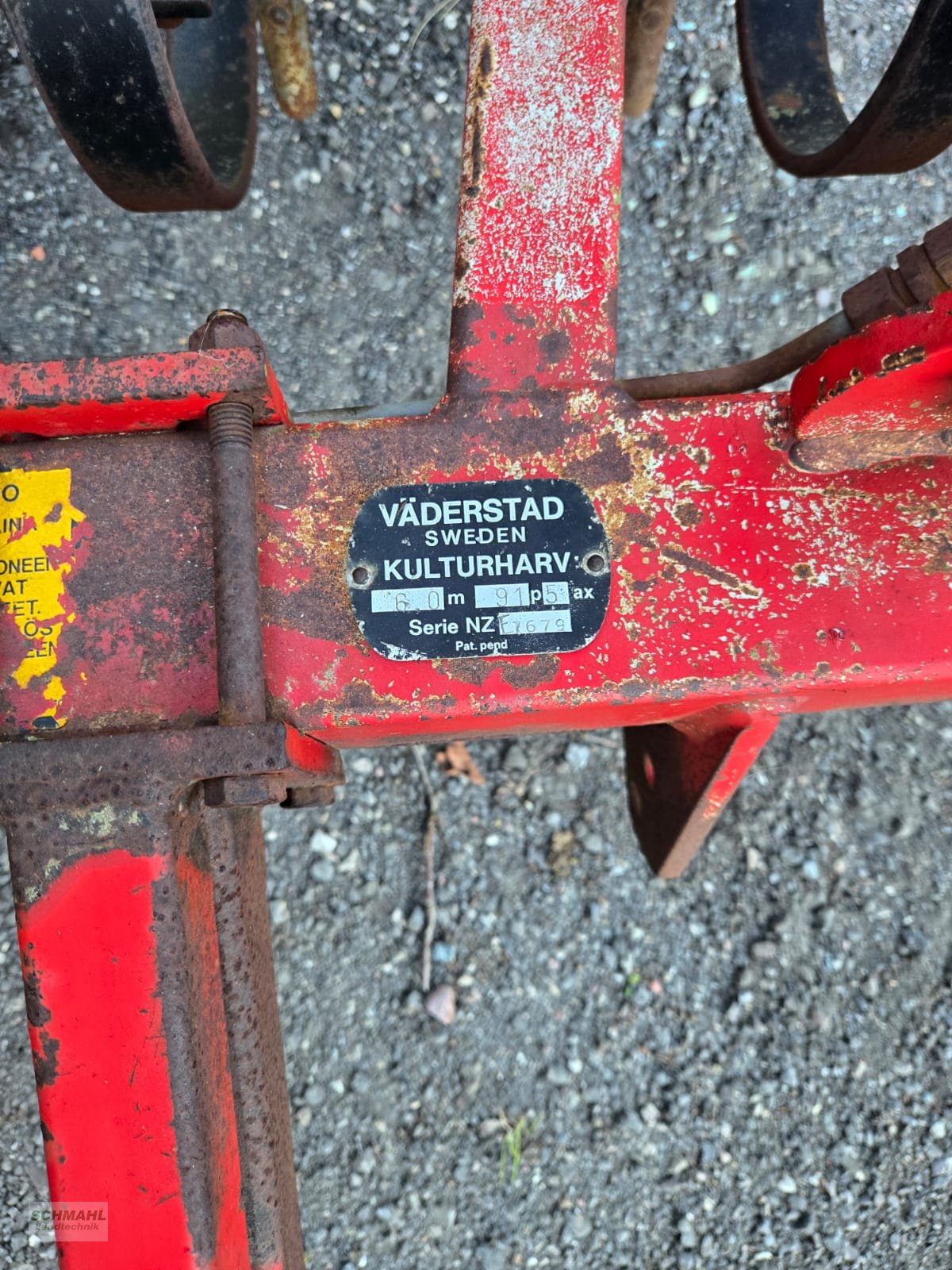 Egge Türe ait Väderstad NZ 600, Gebrauchtmaschine içinde Oldenburg in Holstein (resim 2)