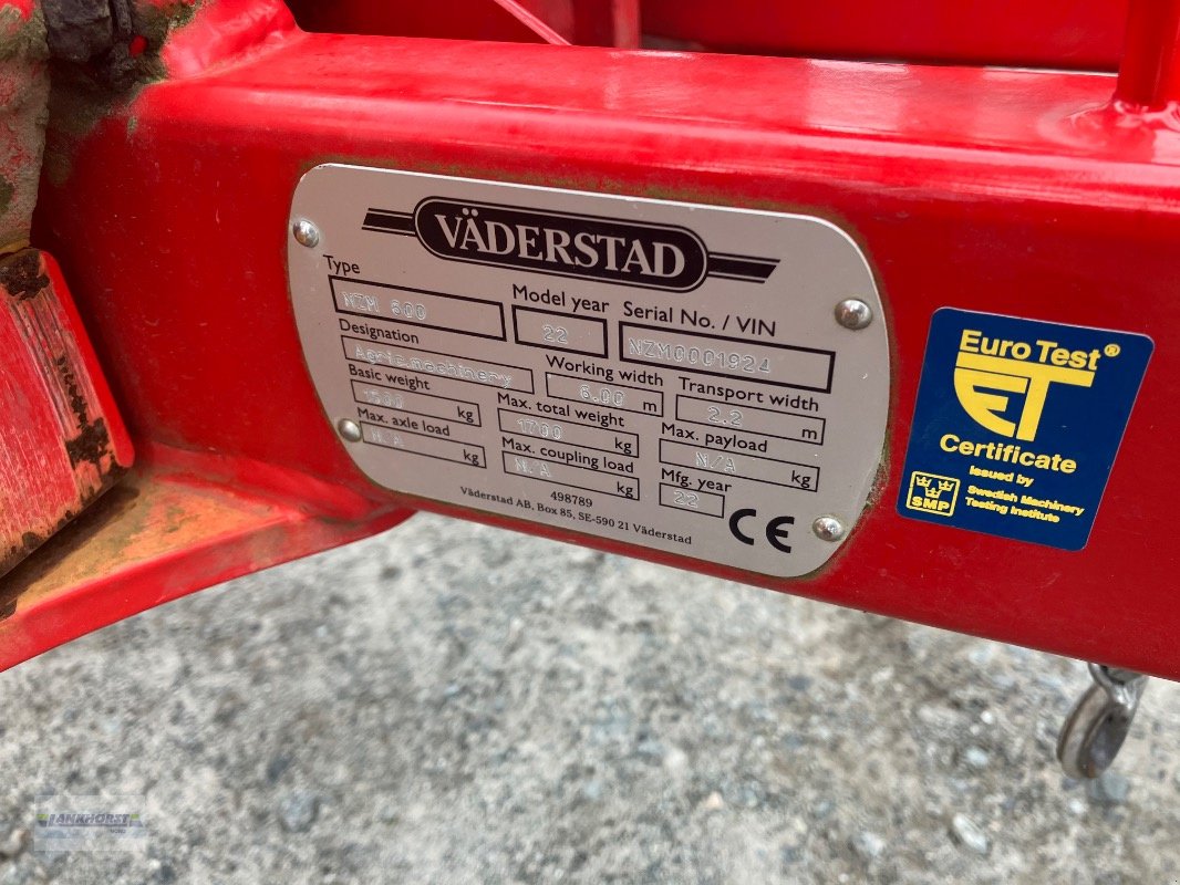 Egge des Typs Väderstad NZ MOUNTED 600, Gebrauchtmaschine in Aurich (Bild 12)
