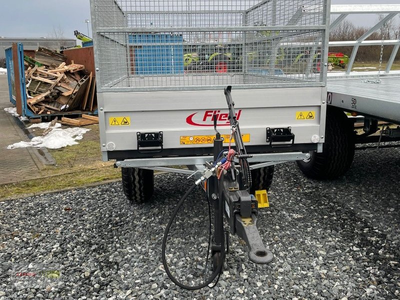 Einachskipper tipa Fliegl EDK 25, Neumaschine u Schwülper