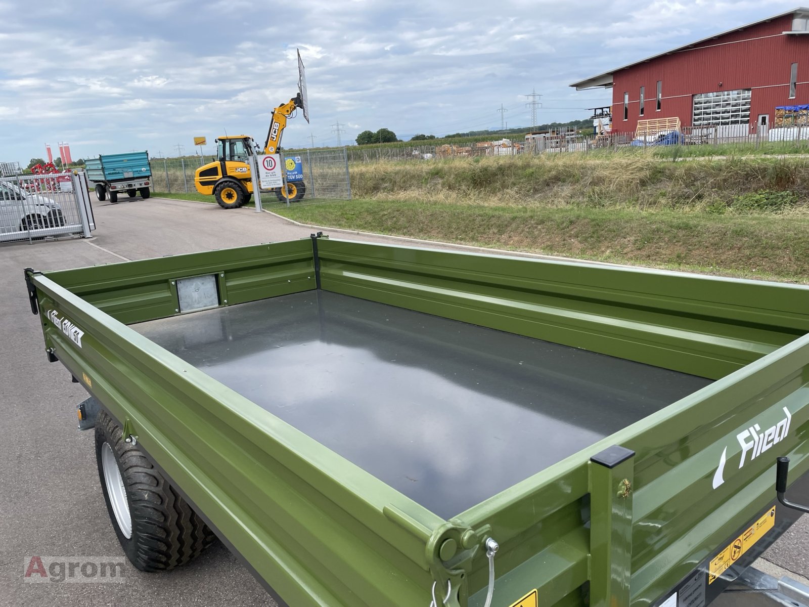 Einachskipper tipa Fliegl EDK 50 FOX, Neumaschine u Meißenheim-Kürzell (Slika 9)