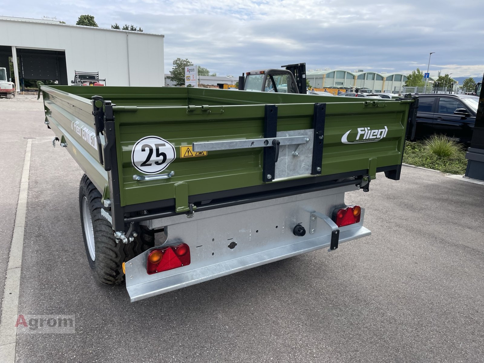 Einachskipper του τύπου Fliegl EDK 50 FOX, Neumaschine σε Meißenheim-Kürzell (Φωτογραφία 5)