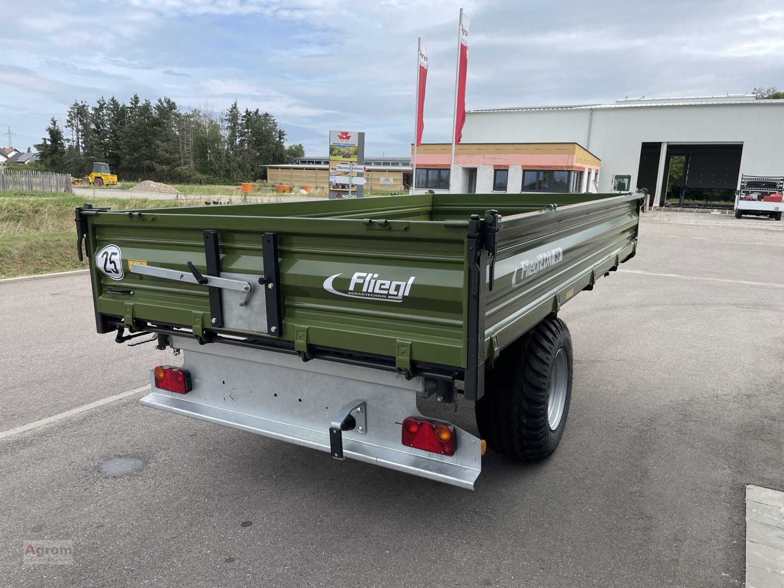 Einachskipper типа Fliegl EDK 60 FOX, Neumaschine в Meißenheim-Kürzell (Фотография 5)
