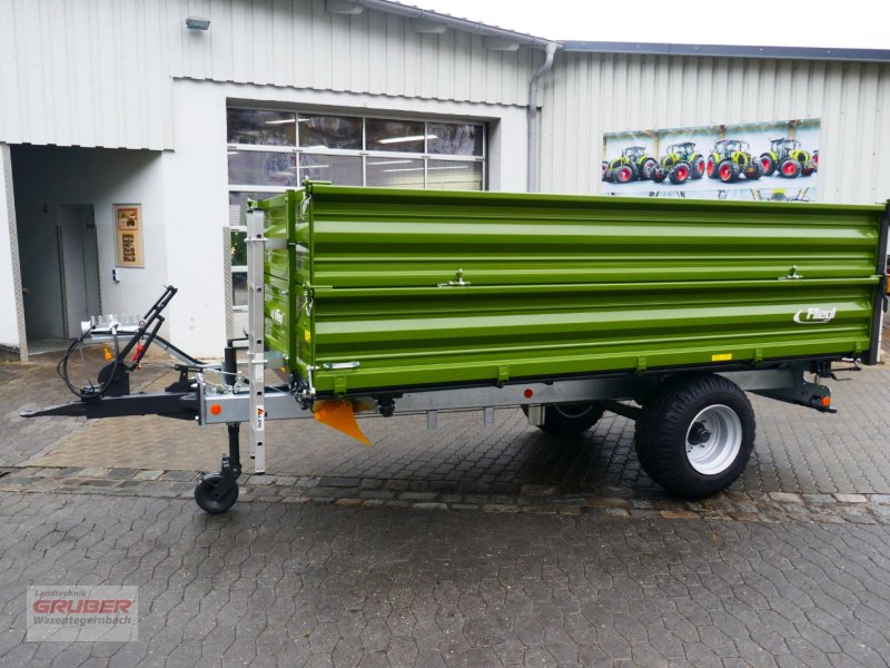 Einachskipper del tipo Fliegl EDK 60 FOX, Neumaschine In Dorfen (Immagine 1)