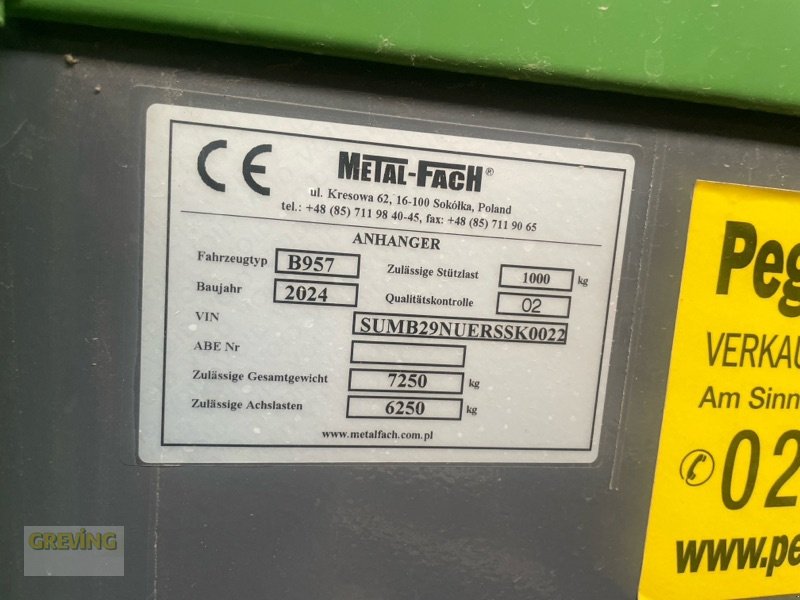Einachskipper des Typs Metal-Fach T957, Gebrauchtmaschine in Euskirchen (Bild 2)