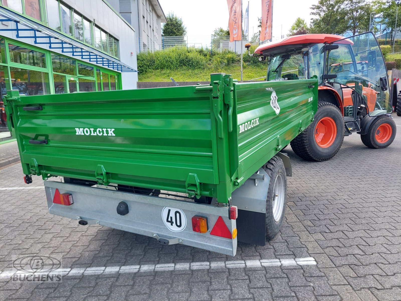 Einachskipper des Typs Molcik EDK4000, Neumaschine in Olpe (Bild 3)