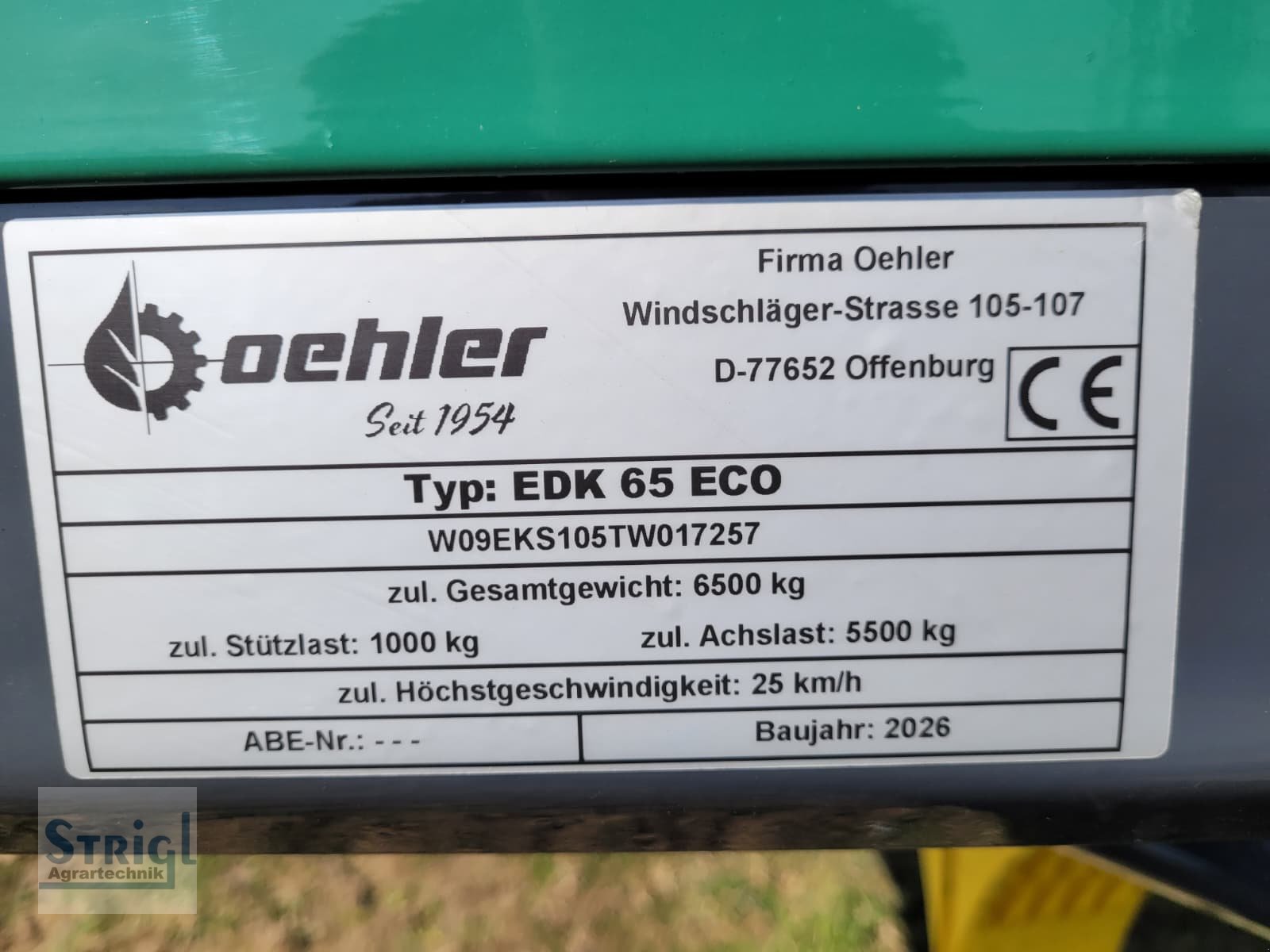 Einachskipper от тип Oehler EDK 65 ECO, Neumaschine в Moosbach (Снимка 12)
