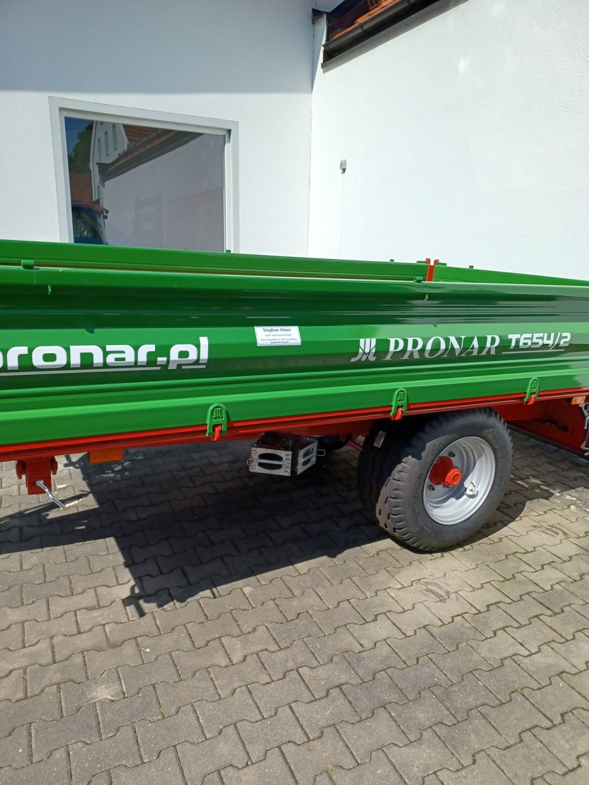 Einachskipper des Typs PRONAR T654/2, Neumaschine in Au/Hallertau (Bild 2)