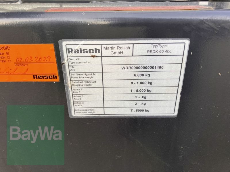 Einachskipper des Typs Reisch REDK-60.400, Gebrauchtmaschine in Großweitzschen  (Bild 7)