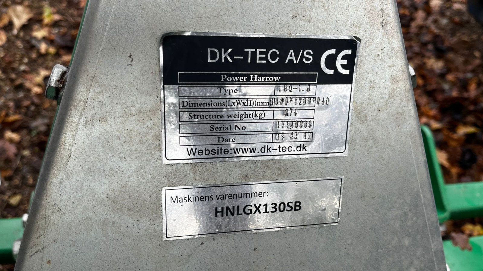 Einachstraktor типа Dorn Tec Rotorharve M/SB Valse, Gebrauchtmaschine в Bredsten (Фотография 6)