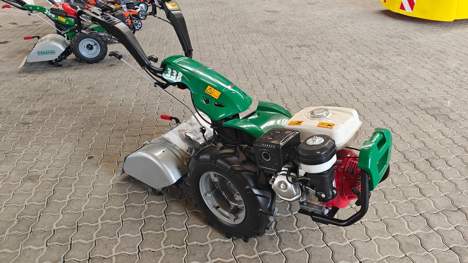 Einachstraktor Türe ait Ferrari 338 INKL. 66cm fræser - SPAR 8.000,-!, Gebrauchtmaschine içinde Lemvig (resim 6)