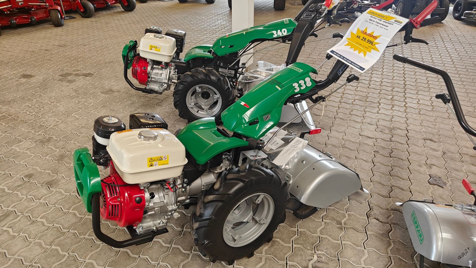 Einachstraktor типа Ferrari 338 INKL. 66cm fræser, Gebrauchtmaschine в Lemvig (Фотография 1)