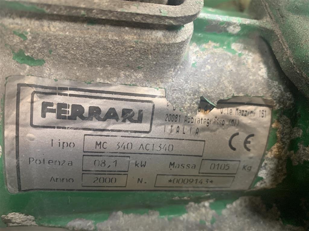 Einachstraktor типа Ferrari 340 benzin med 1 meter kost, Gebrauchtmaschine в Ringe (Фотография 2)