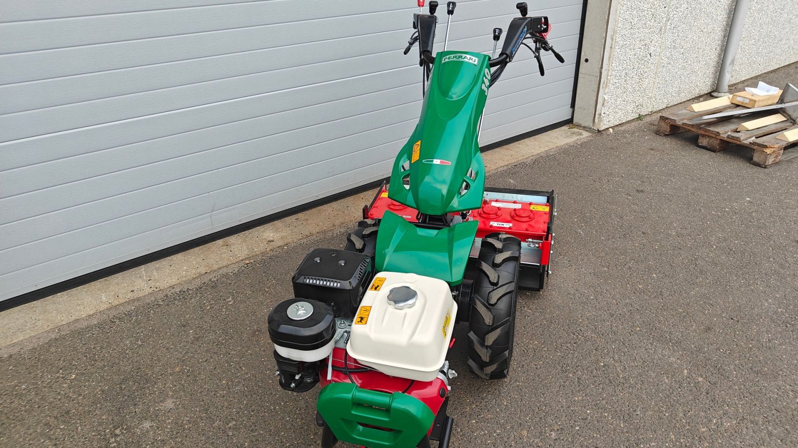 Einachstraktor typu Ferrari 340 Inkl. Rotor-skuffejern, Gebrauchtmaschine w Holstebro (Zdjęcie 5)